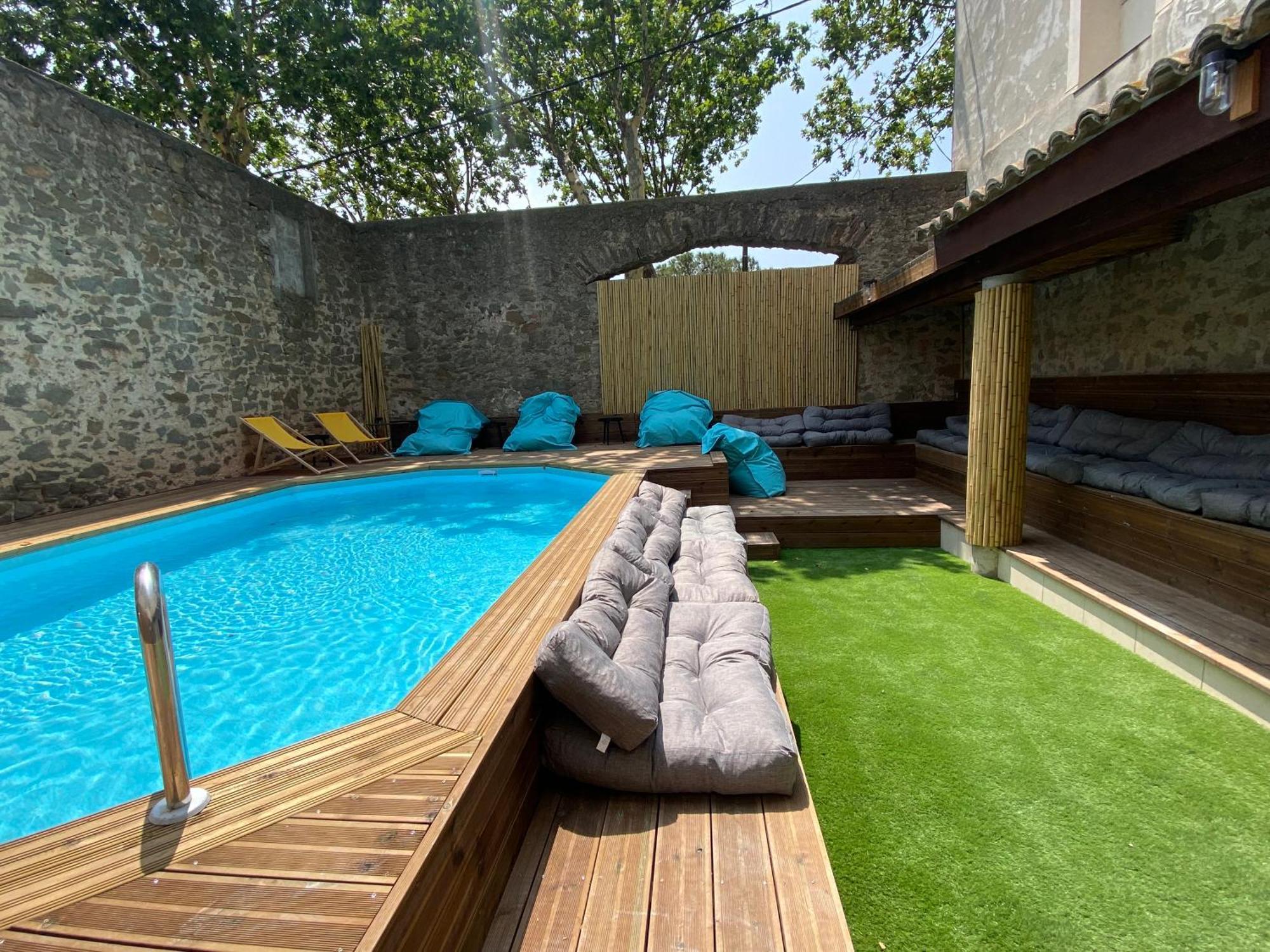 Maison, Canal Du Midi Piscine Homps  Εξωτερικό φωτογραφία