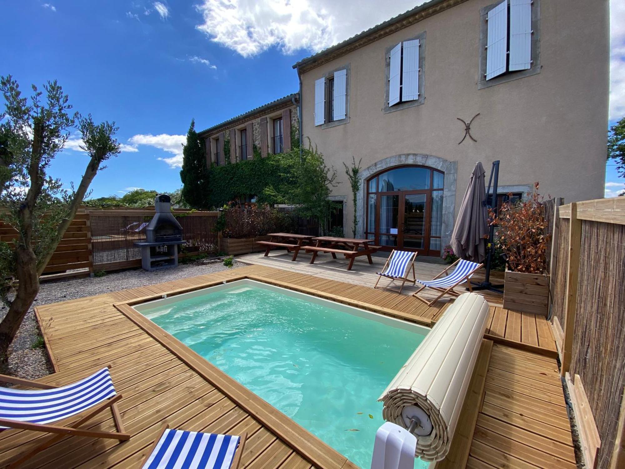 Maison, Canal Du Midi Piscine Homps  Εξωτερικό φωτογραφία